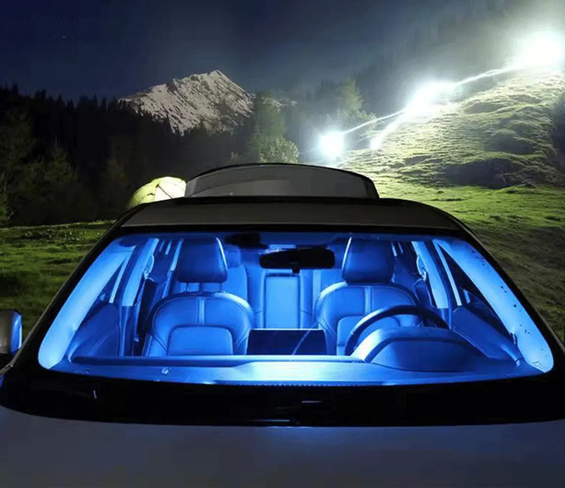 Car LED Interior Light Canbus For Toyota Land Cruiser 200 100 80 Prado 150 120 90 FJ Cruiser 1990-2020 Accessories Indoor Lamp images - 6