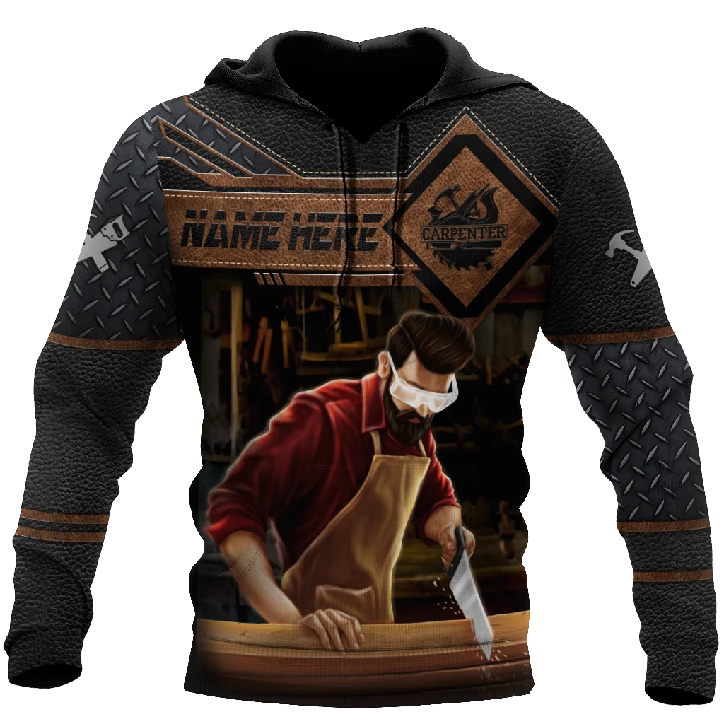 

PLstar Cosmos 3DPrinted Newest Carpenter Custom Name Unique Hrajuku Streetwear Unisex Casual Funny Hoodies/Zip/Sweatshirt A-2