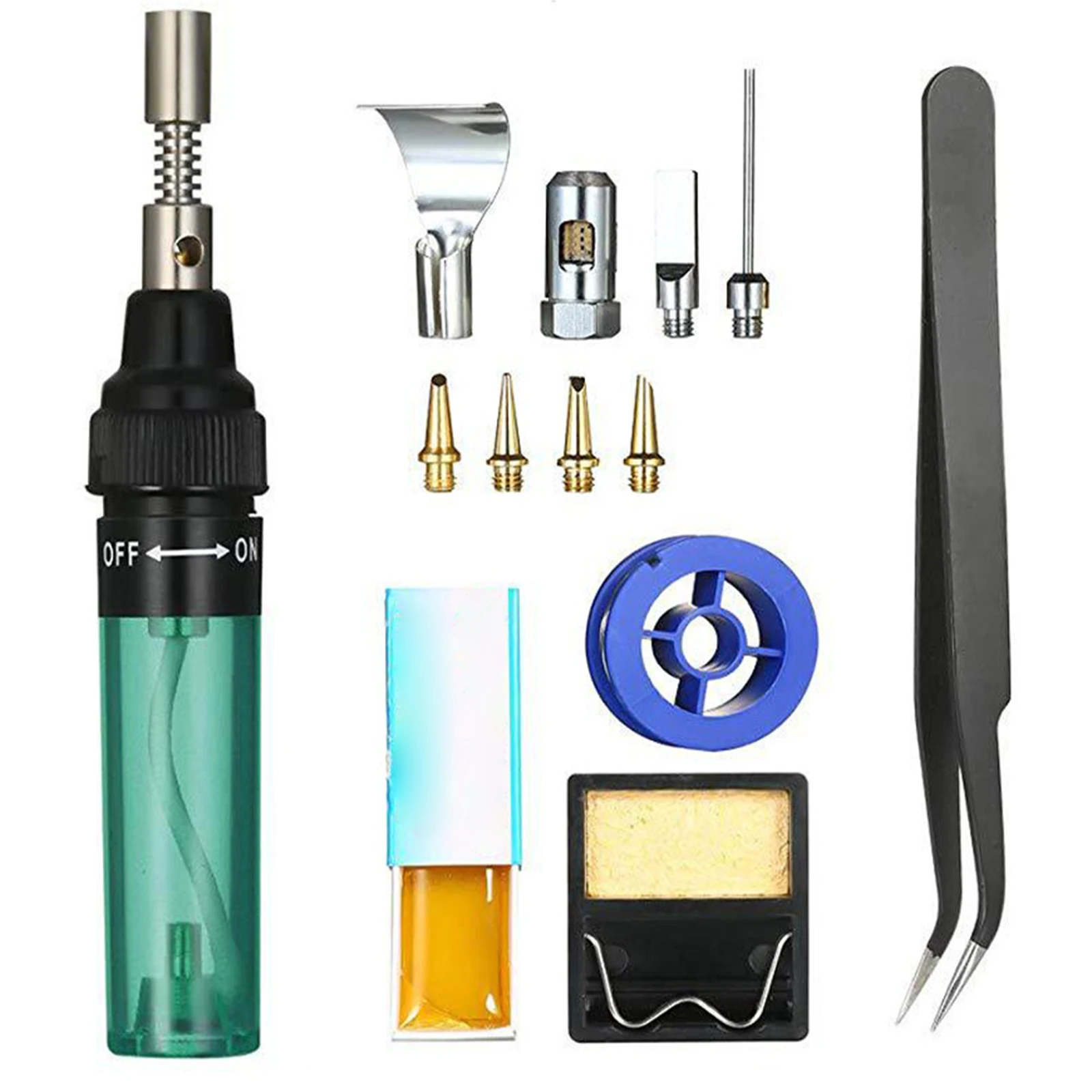 

3 in1 Pen Type Gas Soldering Iron Portable Multifunction Electric Tin Soldering Iron Universal For Repair Computer Weld Circuit
