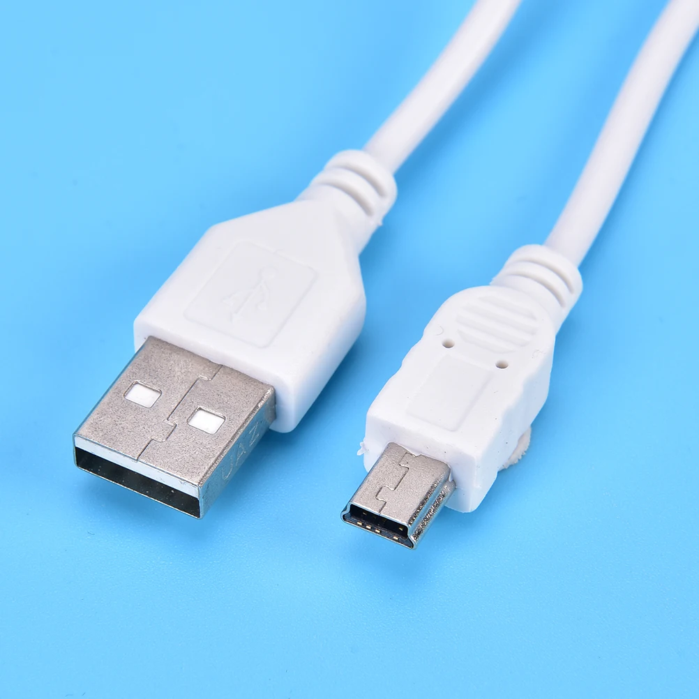 1 м длинный мини USB кабель для синхронизации и зарядки от типа A до 5 Pin B зарядное