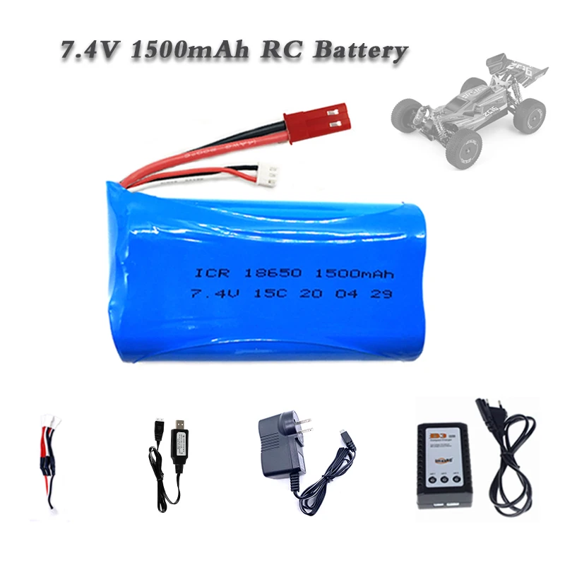7 4 V 1500mAh Lipo батарея с зарядным устройством для MJX F 45 Wltoys A959 RC вертолет автозапчасти