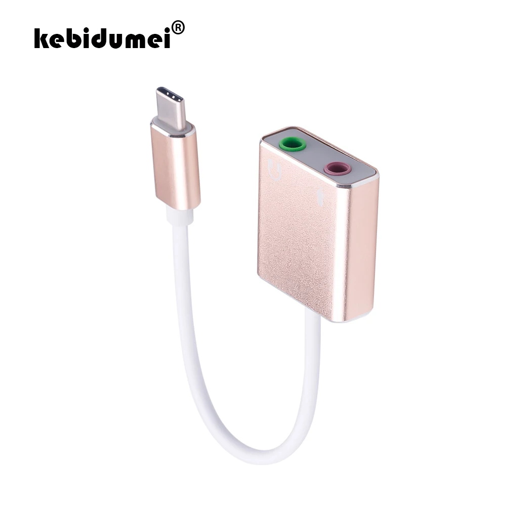

Kebidumei USB 2,0 внешняя звуковая карта Виртуальный 7,1 канальный 3D мини аудио адаптер для микрофона наушников USB C звуковая карта