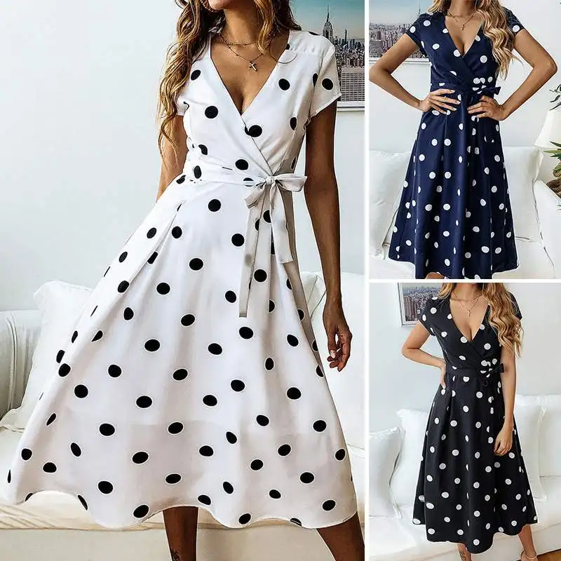 

Богемный элегантный праздничный сарафан средней длины с коротким рукавом и шнуровкой, летнее женское платье с принтом