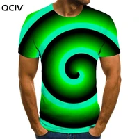 qciv brand dizziness t shirt men abstract funny t shirts graphics t shirts 3d green shirt print short sleeve summer casual tops