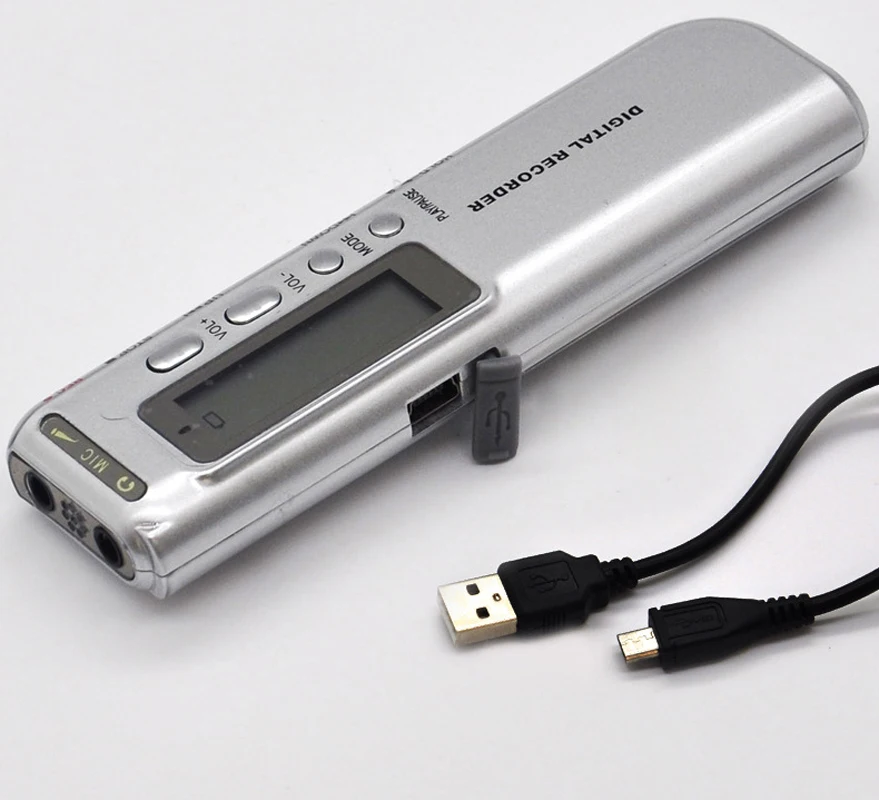 Цифровой диктофон 8 ГБ с высококачественным mp3 плеером|Цифровые диктофоны| |