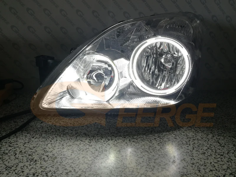 Для Honda CR V CRV II 2005 2006 ультра яркий SMD LED Ангельские Глазки набор колец Дневной