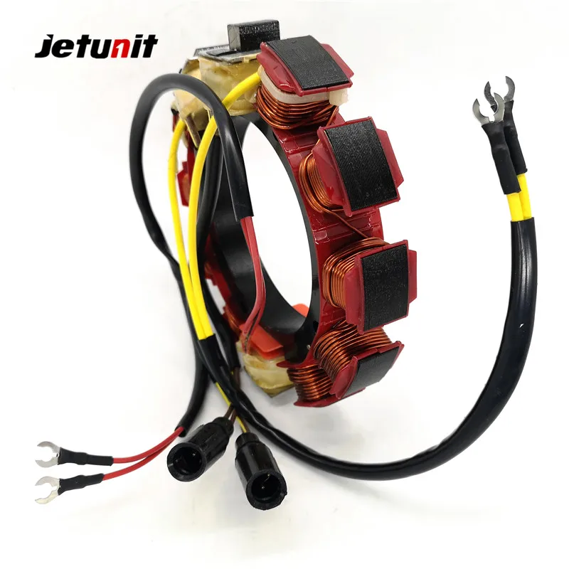 JETUNIT подвесной узел статора для Johnson Evinrude 35 Ампер 6 и 8 цилиндров 173-3415 173-4287 18-5861 583415 584287 763765
