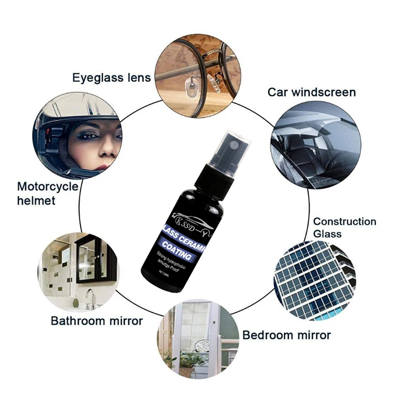 Автомобильное противотуманное нано-гидрофобное покрытие для лобового стекла 50