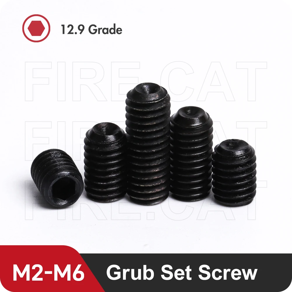 Винты с шестигранной головкой и углублением в чашке зажимные болты M2 5 M3 M4 M5 M6