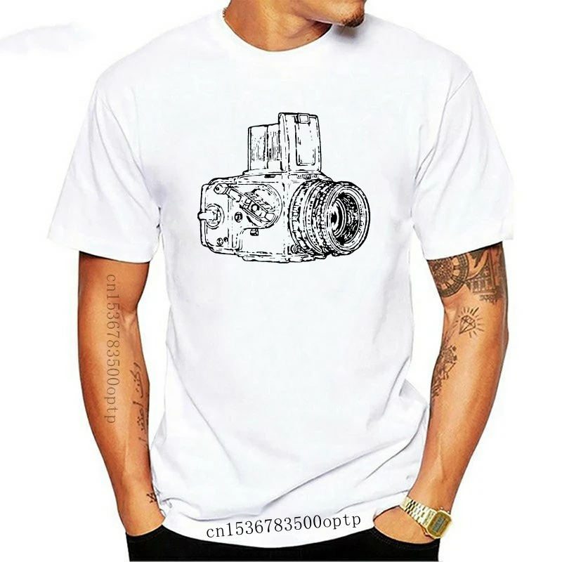 

Classic Hasselblad Camera Graphic Printed On Men'S T-Shirt Custom Made Tee Shirt