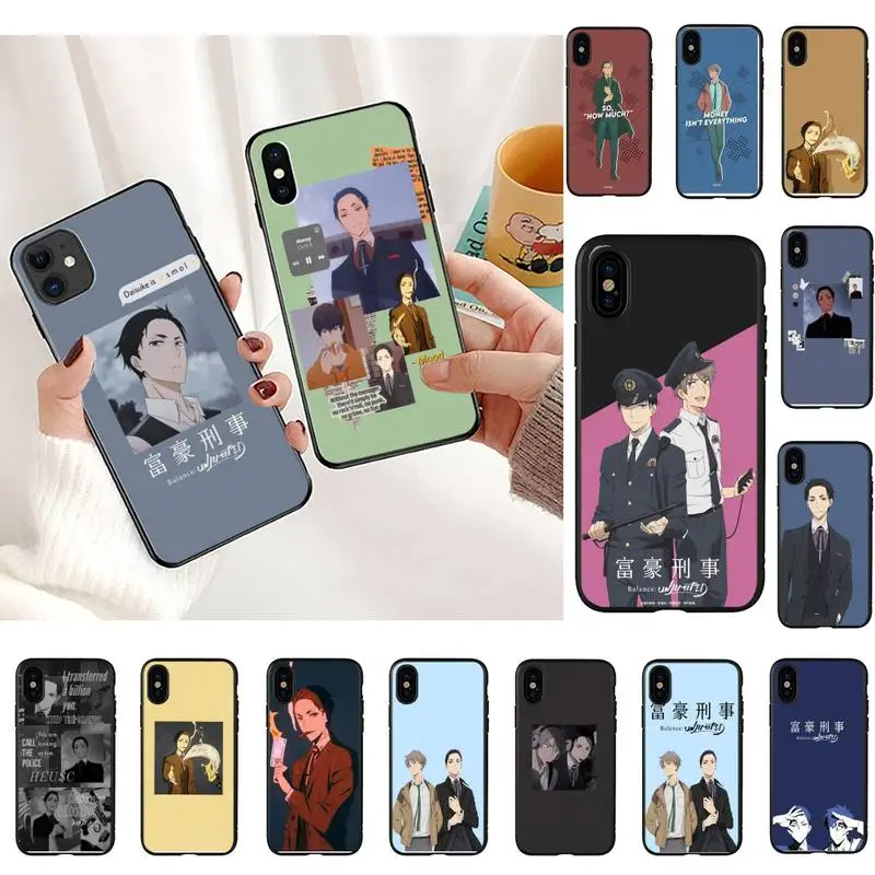 

Balance unlimited anime Phone Case For iPhone 11 8 7 6 6S Plus 7 plus 8 plus X XS MAX 5 5S XR 12 11 Pro max se 2020 Funda Cover