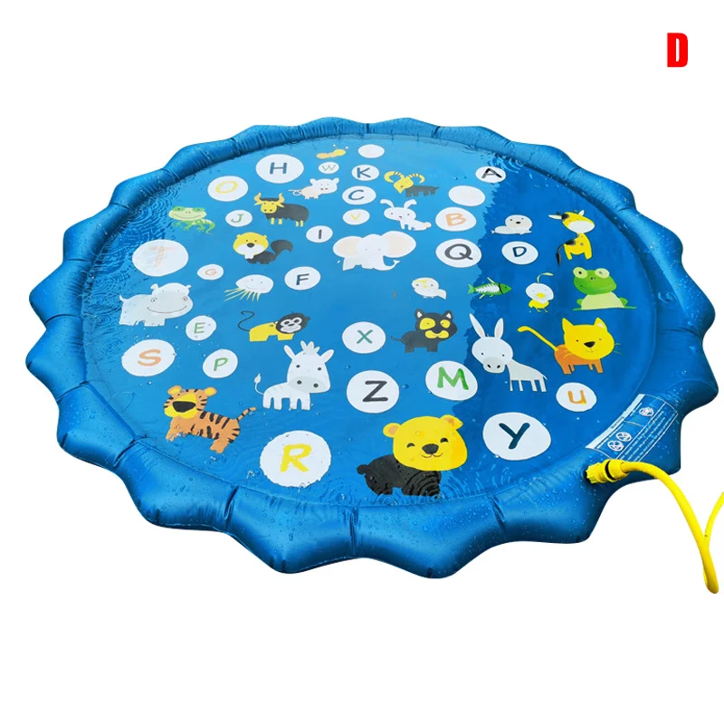 

Water Games Mat Inflatable Lawn Spray Water Cushion Beach Pad Sprinkler for Outdoor ALS88