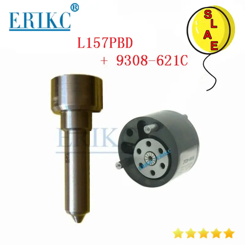 

ERIKC Injector Repair Kit 7135-650 Nozzle L157PBD L157PRD Valve 9308-621C For SSANGYONG EJBR04701D EJBR03401D A6640170021