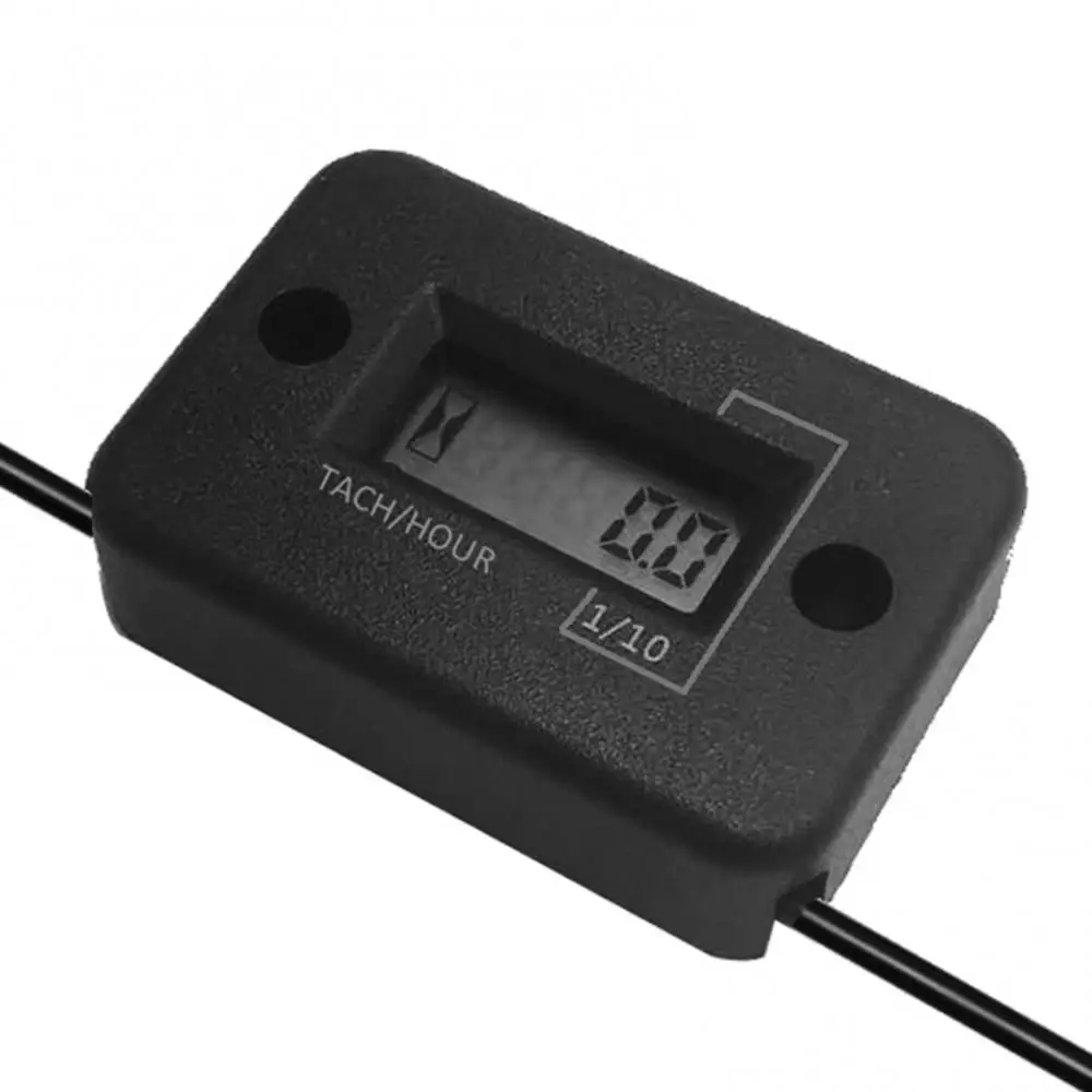 

80% Dropshipping!! Motorcycle Digital LCD Display Engine Tach Hour Meter Timer Tachometer Gauge