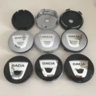 4 шт., 56 мм, 60 мм, DACIA Центральная втулка колеса автомобиля, накладки, эмблема, наклейка для Dokker Lodgy Logan Sandero Duster Stepway