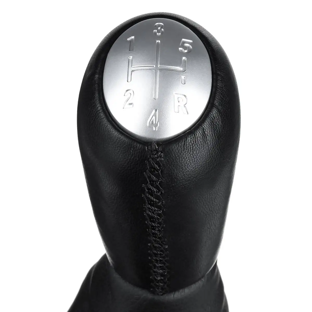 5 Speed Maunal Car Gear Shift Knob Lever with Boot Cover For Renault Clio 2 II 3 III Megane Scenic Kangoo Leather | Автомобили и