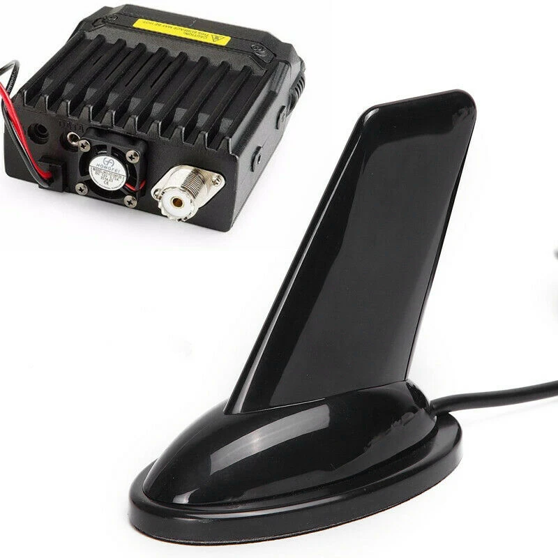 

Shark Fin Dual Band VHF UHF Antenna for QYT Kenwood TYT YAESU Car Mobile Radio
