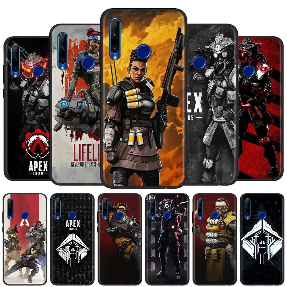 Игра Apex легенды силиконовые чехлы для Honor 30 20 10 Lite рro Youth рlus оболочка HONOR 30i 20e 20S
