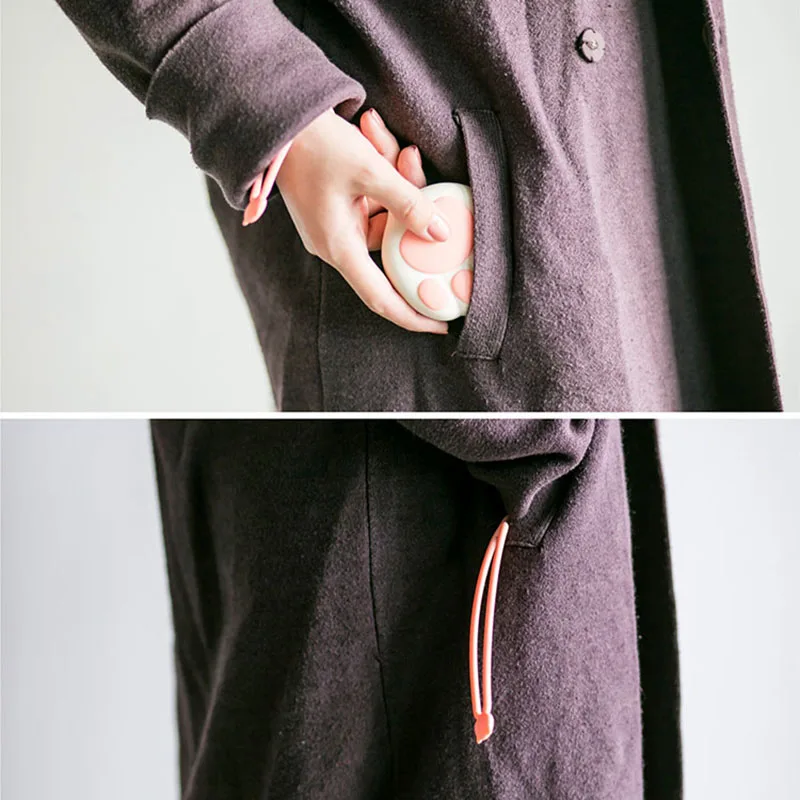 Кота Детская толстовка с капюшоном рисунком лапы ручной Утепленная зимняя