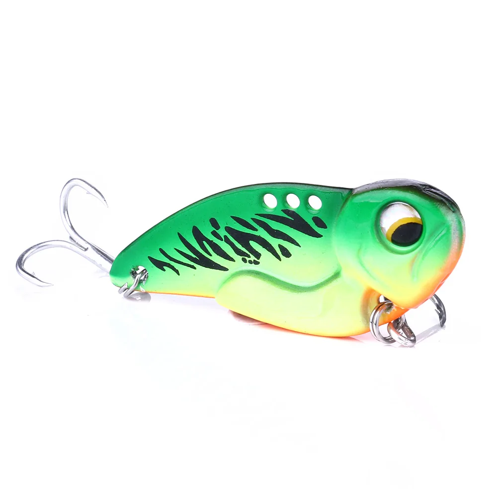 Fishing Lure 7g 14g 20g Metal VIB Hard Spinner Blade Bait with Treble Hooks for Bass Walleyes Trout Spoons | Спорт и развлечения