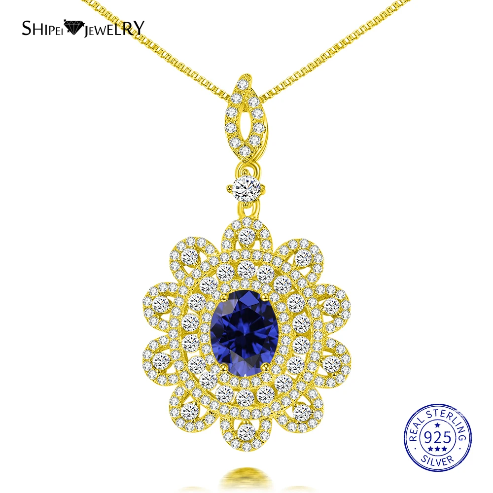 Женское ожерелье из серебра 100% пробы с камнями | Украшения и аксессуары