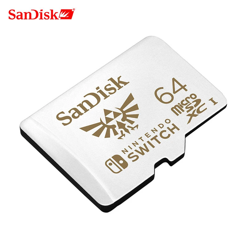 SanDisk 256 Гб MicroSD карта Марио тема 128 Высокая скорость 64 TF памяти для Nintendo Switch cartao de