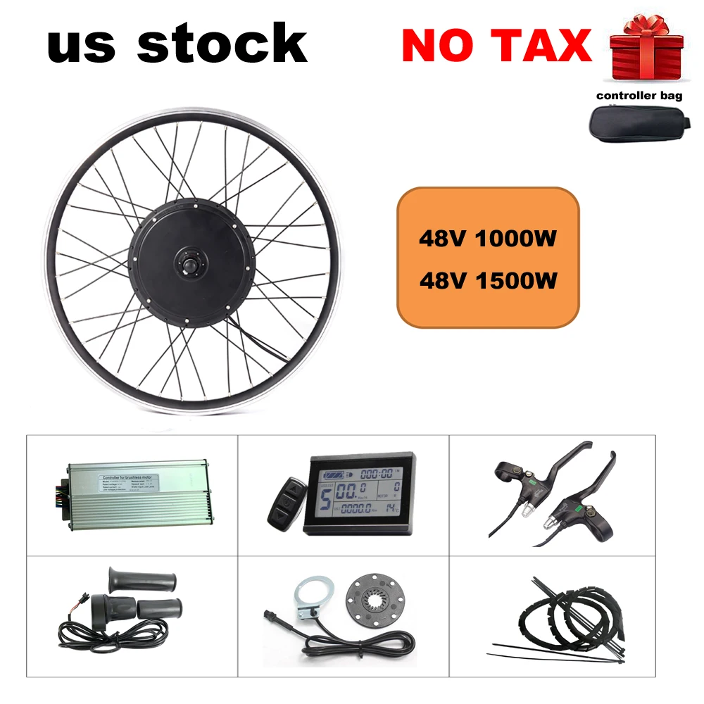 Набор для электровелосипеда 36 в 250/350/500 Вт 48 1000/1500 MXUS XF07 XF08 XF15F XF15R комплект