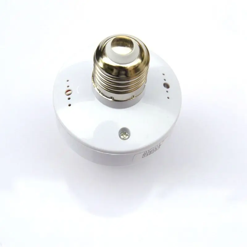 

E27 220V Wireless Remote Control Screw Lamp Bulb Base Cap Socket 97BB