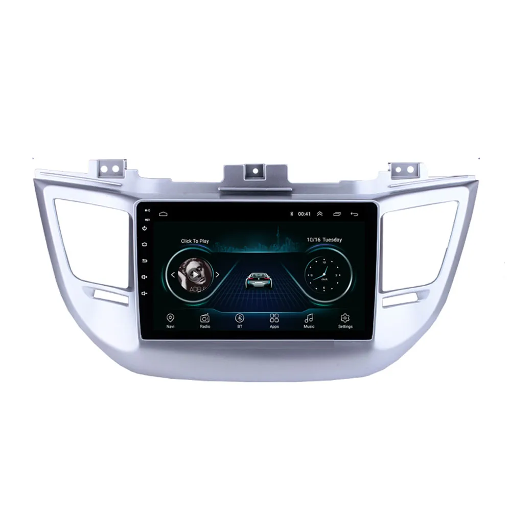 Мультимедийный проигрыватель для HYUNDAI TUCSON IX35 2016 2017 2018 4G LTE Android 10 1 DVD плеер