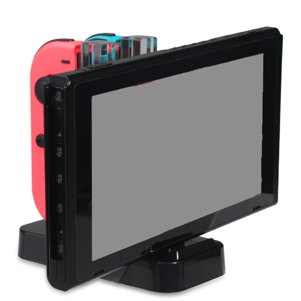

Зарядная док-станция для контроллера Nintendo Switch, светодиодсветодиодный зарядное устройство, зарядная подставка для геймпада Joy-con & Pro NS Switch 4 в ...