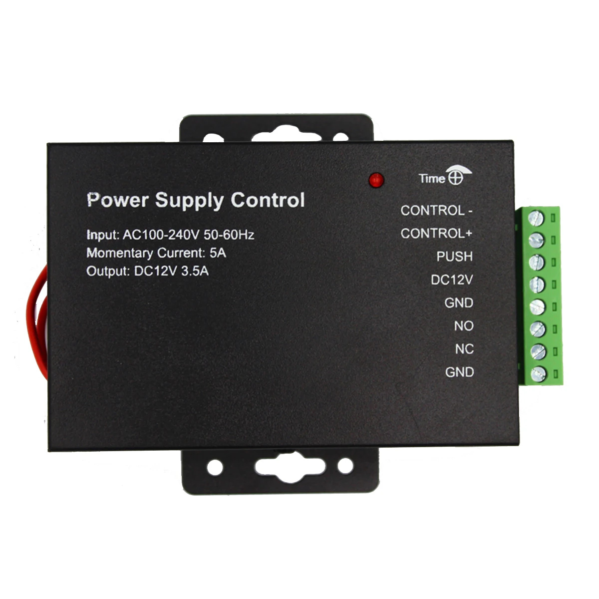 Система контроля допуска к двери переключатель питания DC 12V 3.5A 5A AC 90~ 260V для отпечатков пальцев машина контроля доступа - Цвет: 12V 3.5A black