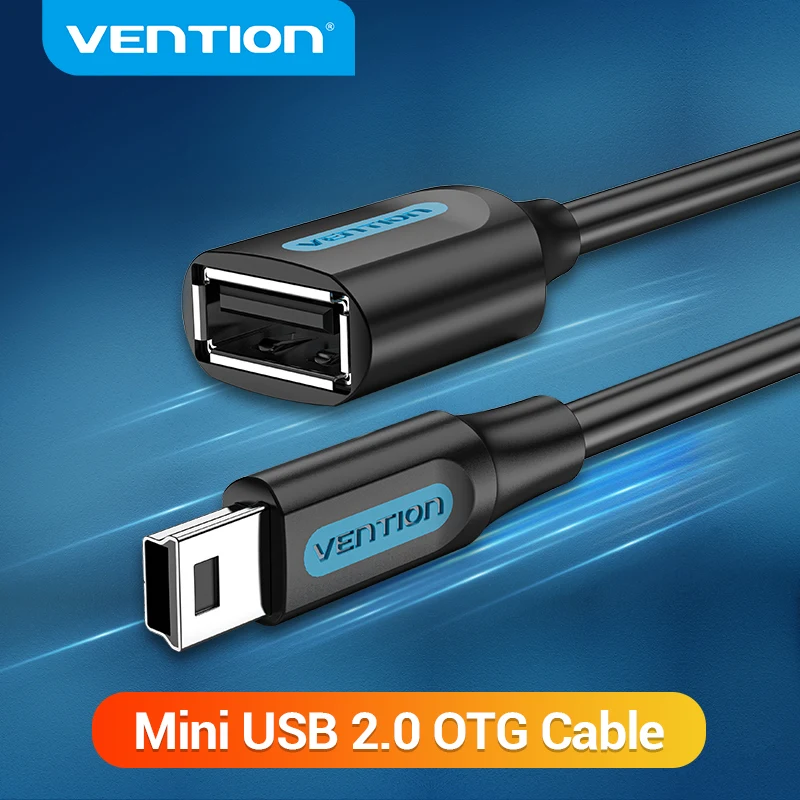 Кабель адаптера Vention Mini USB OTG мужской на женский 2.0 для планшета Samsung Macbook Pro.