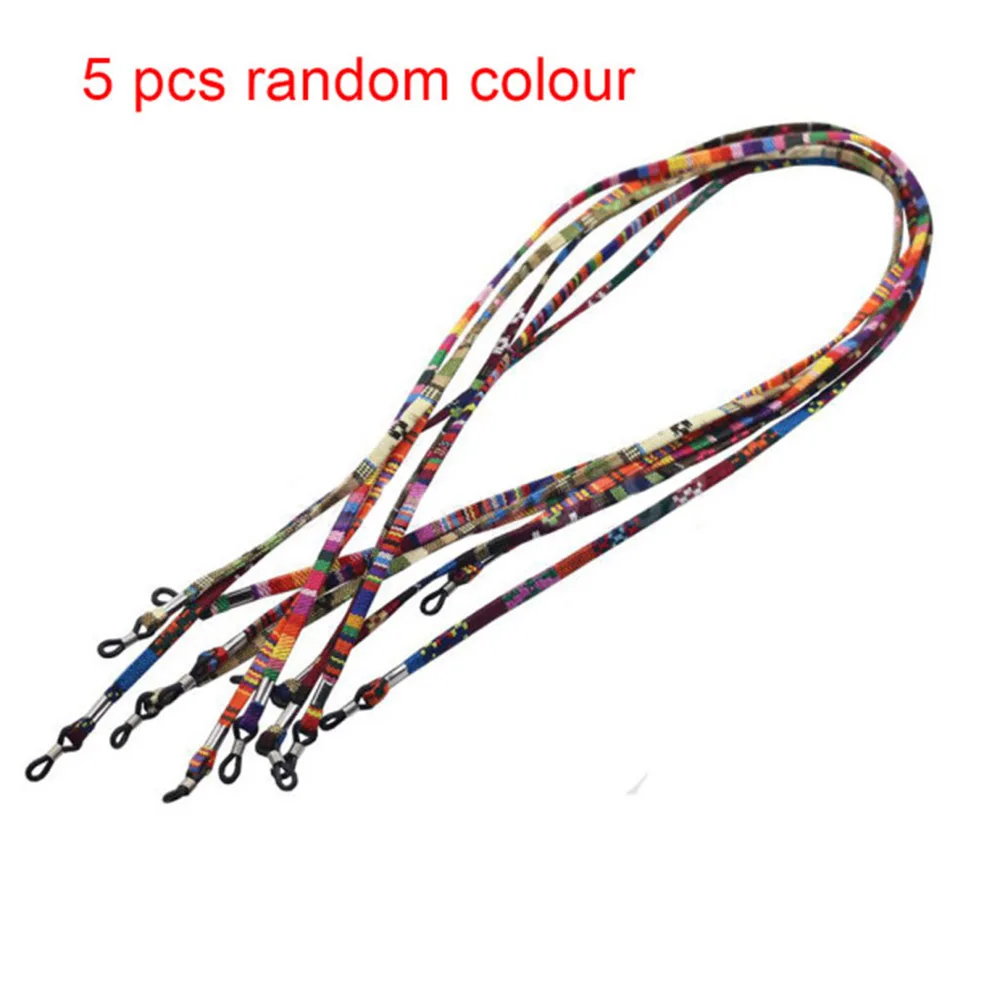 5 шт. цветной держатель для очков из хлопка|Очки аксессуары| |