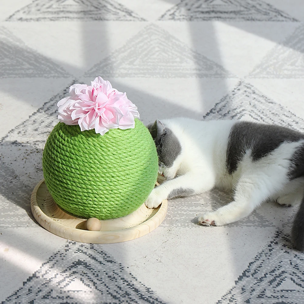 

Pet Cat Scratch Board Pet Anti-scratch Sofa Nail Polishing Toy Sisal Cat Climbing Frame Cat Toy Ball Scratching Pads