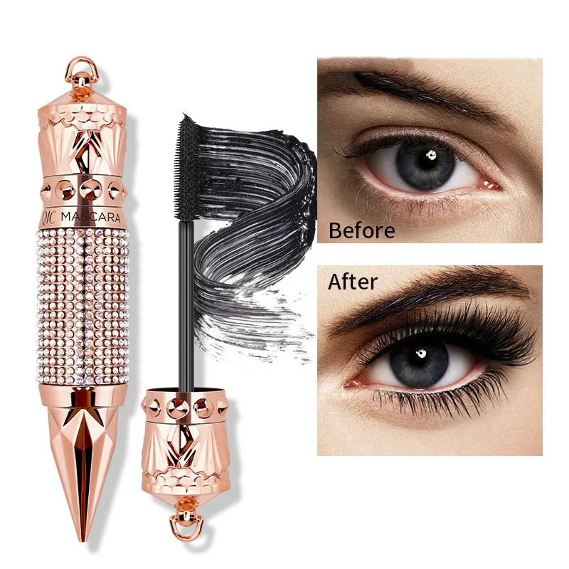 

Mascara Natural Waterproof Mascara Lengthening Black Lash Eyelash Extension Eye Lashes Brush Beauty Makeup
