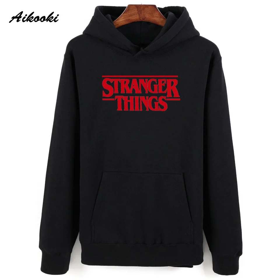 

Stranger Things Hoodies Women Cotton Sweatshirt 2021 New Sale Winter Fashion Hoodie Men Hoody Casual Tops Letter Hooded Full