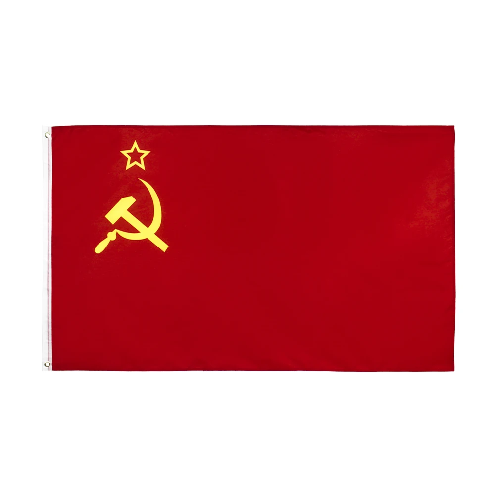 

Nlbflag 3x5 футов 90x150 см СССР Союз Советских Социалистических Республик красный флаг СССР