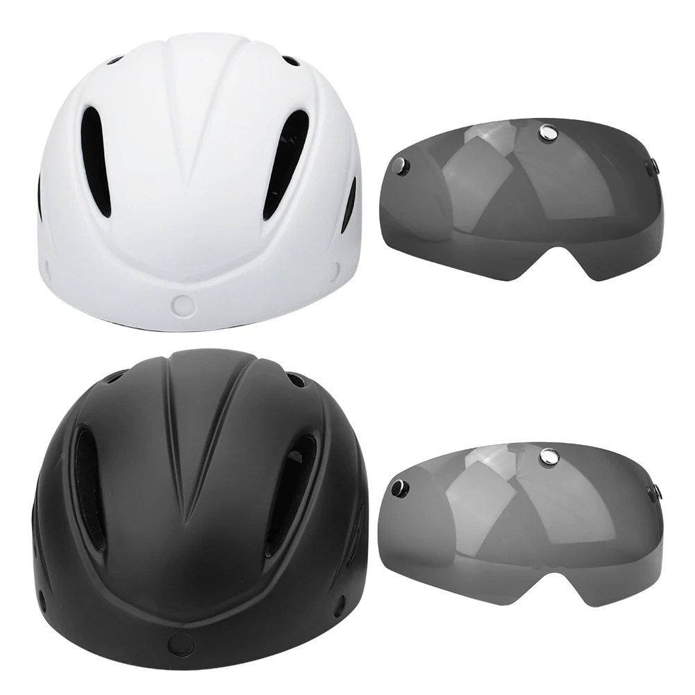windproof bike helmet sdjustable bicycke cycling safety cap with magnetic visor sports protection outdoor equipment | Спорт и