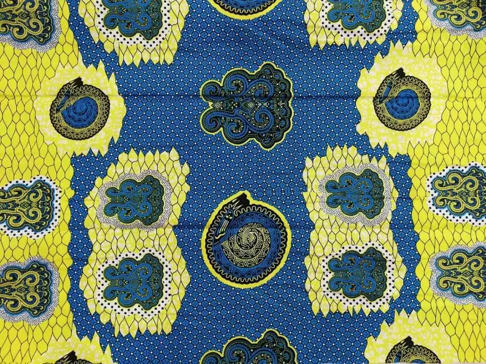 Высокое качество Нигерия Анкара ткань Новое поступление 100% хлопок Африканский