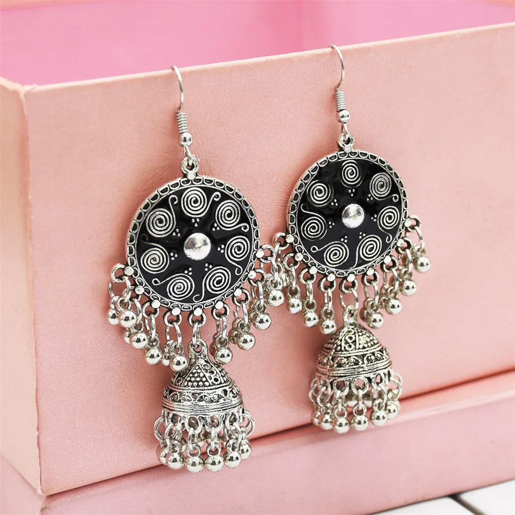 Дизайнерские серьги для женщин роскошные винтажные резные в виде цветка