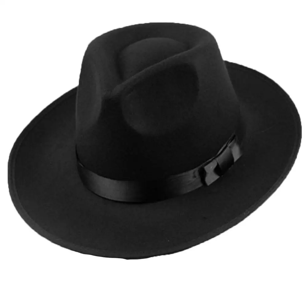 Солнцезащитный козырек для мужчин и женщин фетровая шляпа с широкими полями