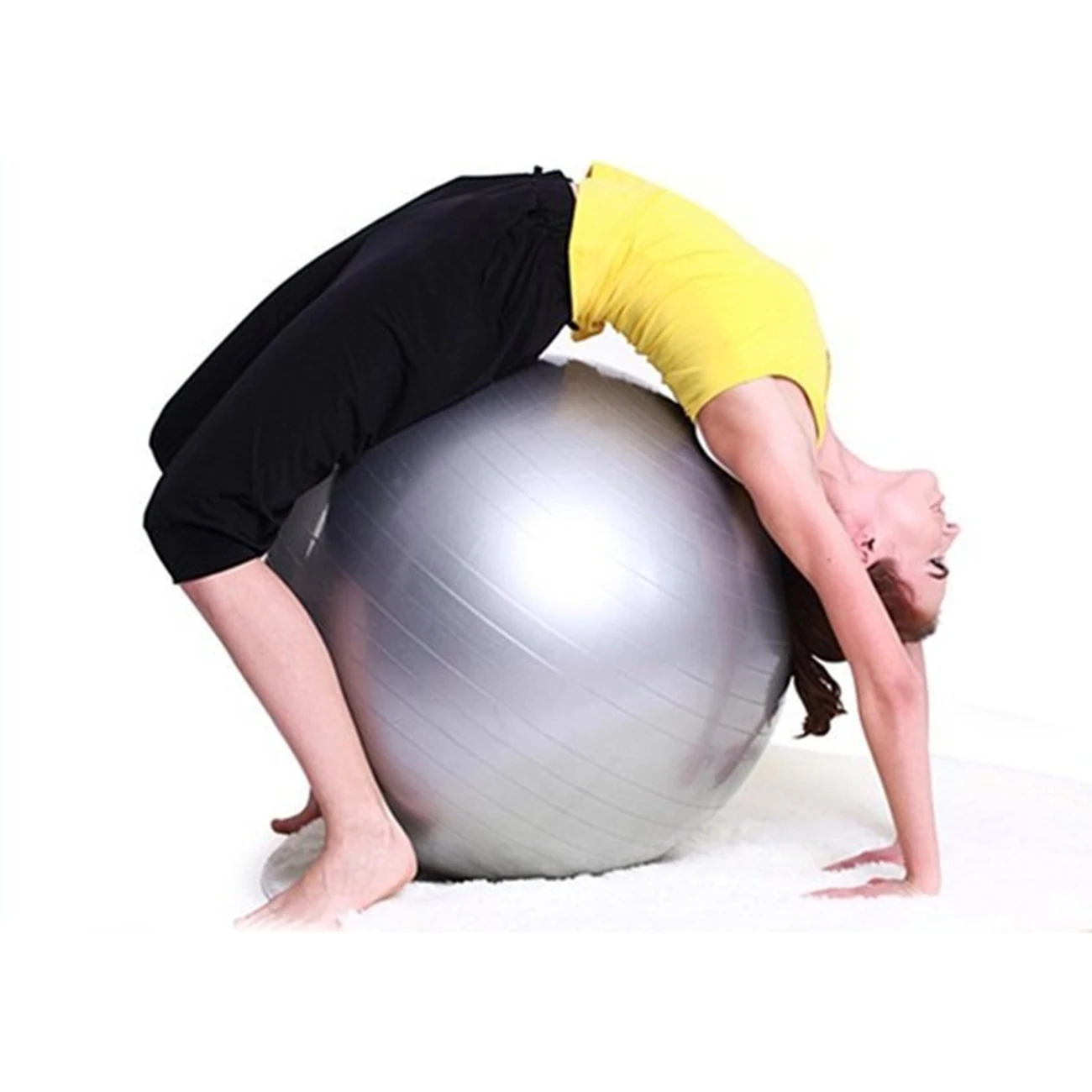 

1PCS 55cm Relieve Gym Trigger Point Massage Ball Yoga Ball Anti Burst Balance Workout Stability Exercise Ball with Air Pump