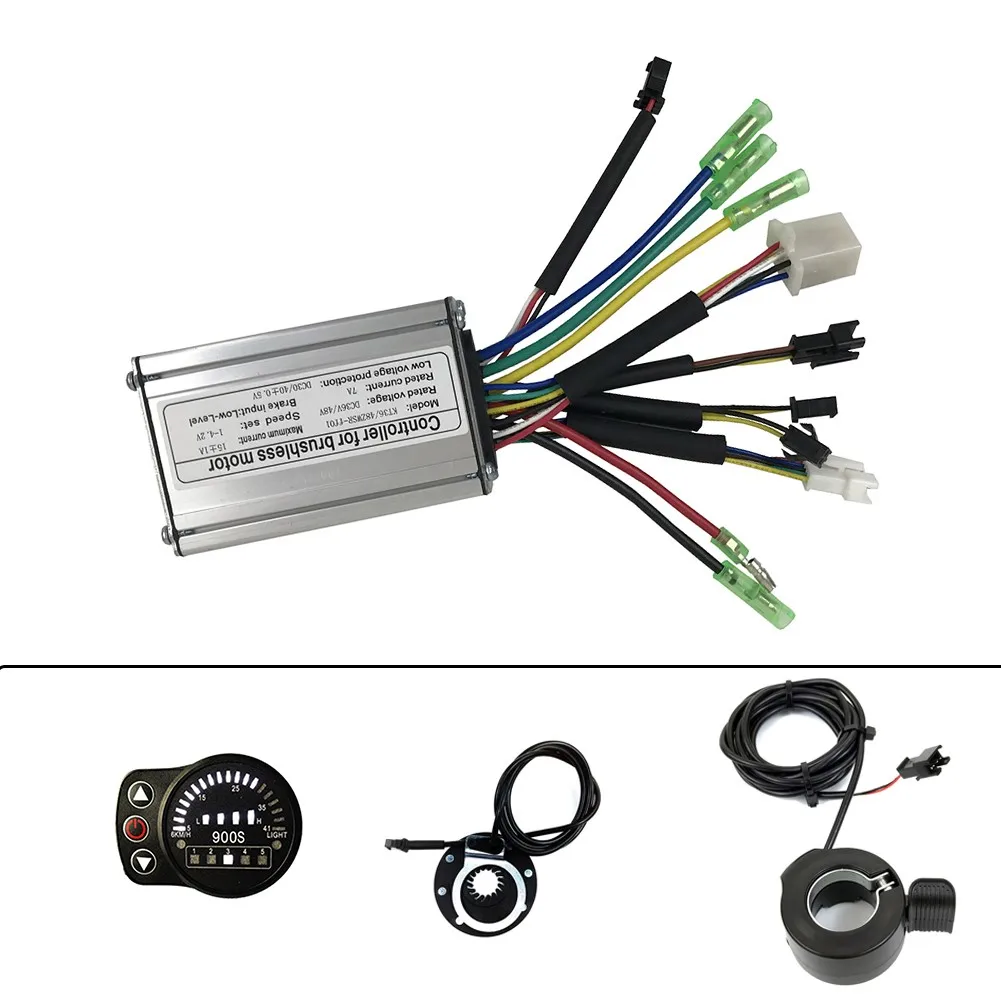 

Инструмент LCD8H подходит для двигателя KT 36 В/48 в 250 Вт + контроллер 15 А + 8 датчиков усиления магнитной точки + набор наконечников 130X