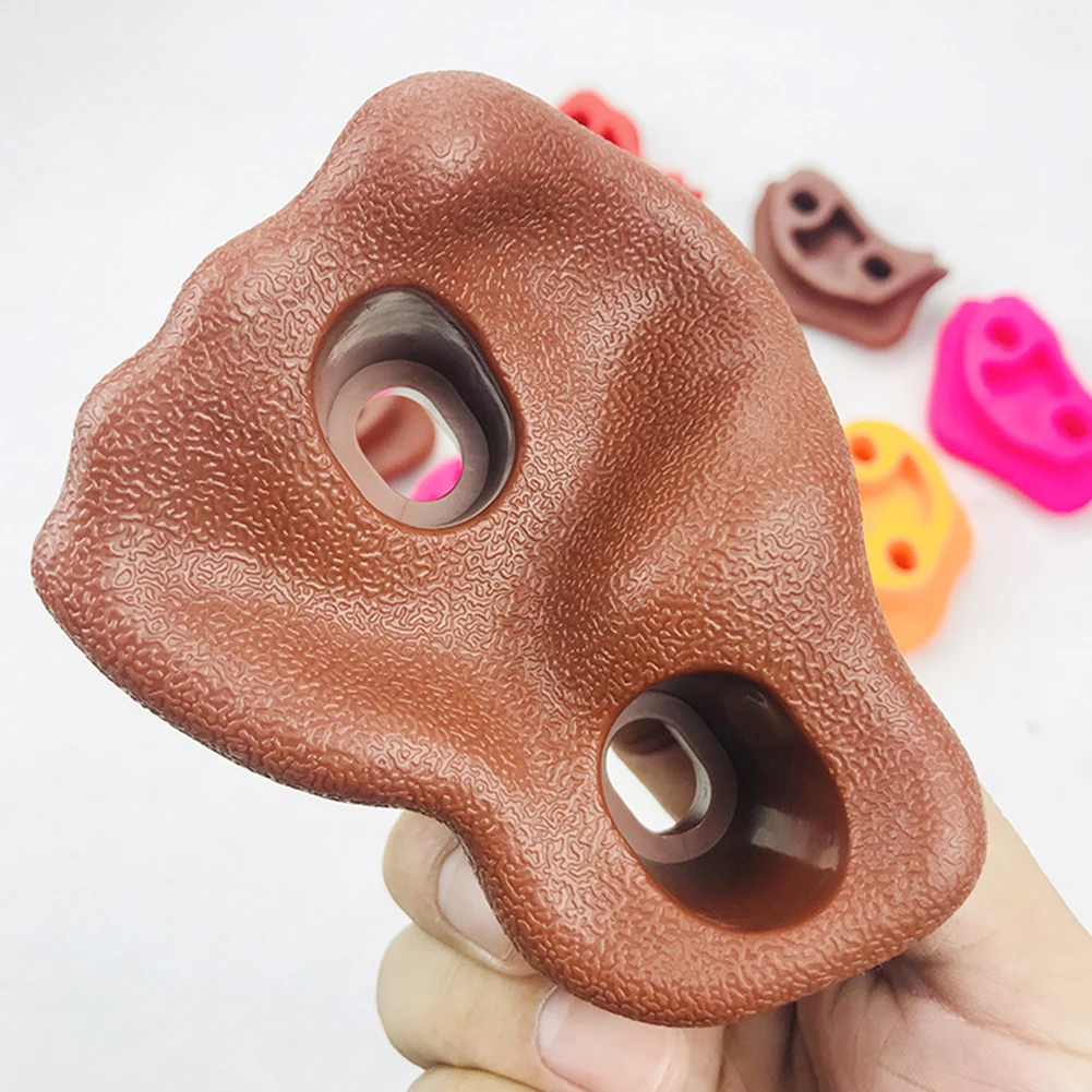 5/10 шт. Детская оправа для скалолазания цветные текстурированные камни рук и