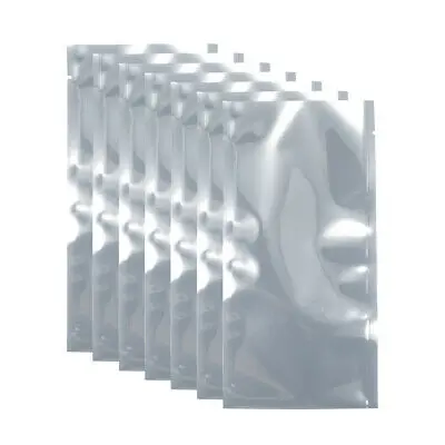 

50 PCS Anti Static Bag Shield Shielding Bag, Flat Open Top, 3.9" x 7.9"
