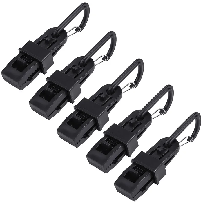 5Pcs 1 шт./комплект из 3 предметов, 5 шт./компл. тент ветряного троса зажим Кемпинг Пластик зажим аксессуар Зажимы для тента Кемпинг Пеший Туризм на открытом воздухе аксессуары - Цвет: 5Pcs