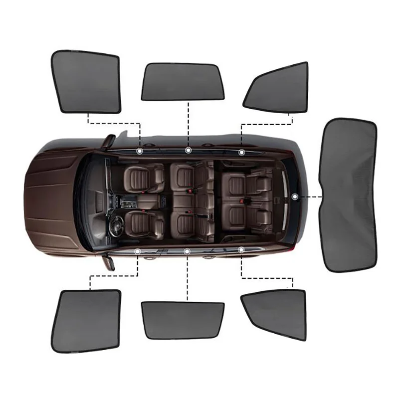 Автомобильный Магнитный солнцезащитный козырек для Volvo V60 V40 V90|Лепнина интерьера|