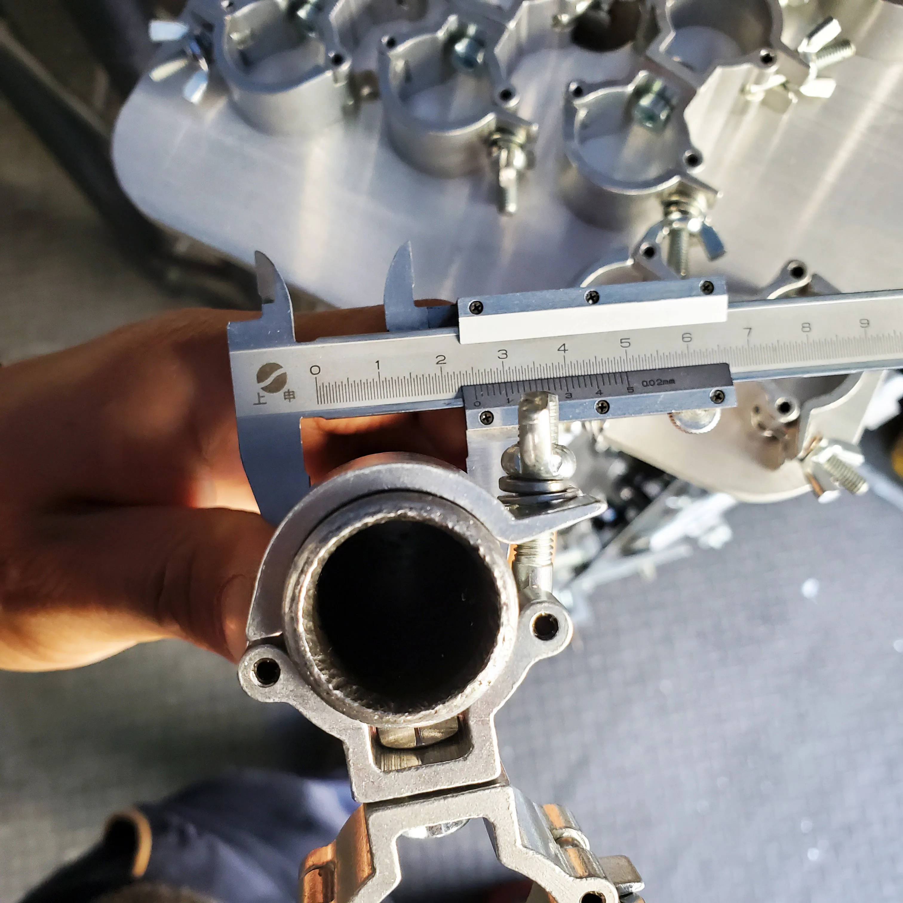 Трубы из углеродного волокна 25 мм поворотный двойной зажим JR clamp 1 дюйм обмотка