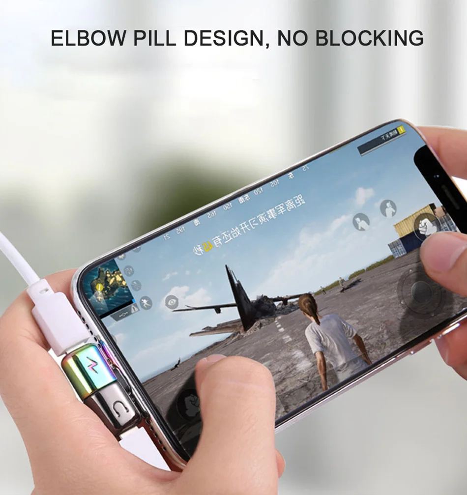 Адаптер для мобильного телефона ACCEZZ для iPhone X 8 Plus XS MAX XR Adaptador для iPhone Lighting разъем для зарядки вызова разветвитель AUX