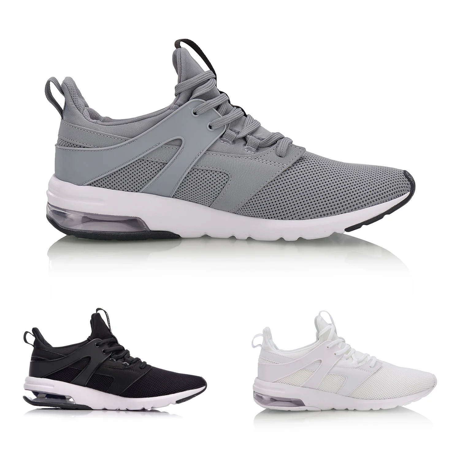 Li Ning Мужская классическая обувь для образа жизни удобные кроссовки с подкладом